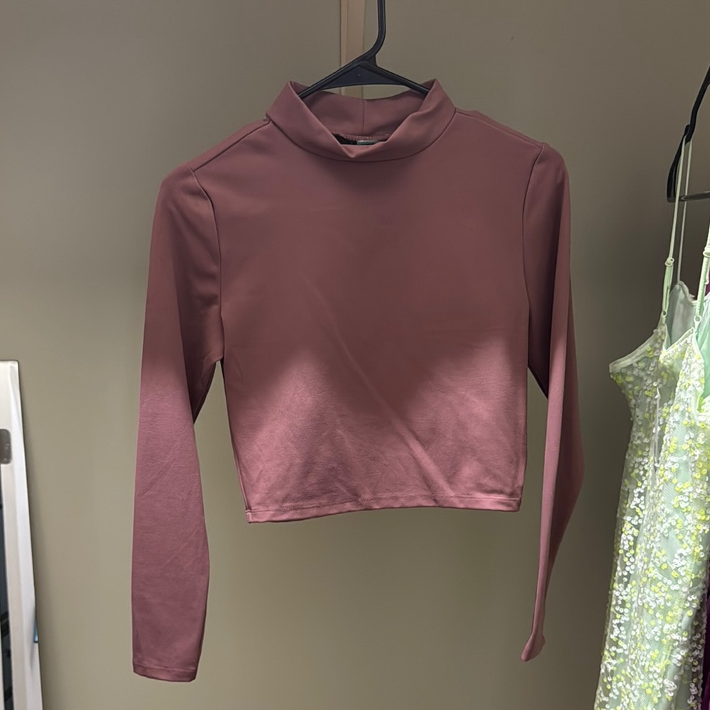 Mauve Long Sleeve Women's Top